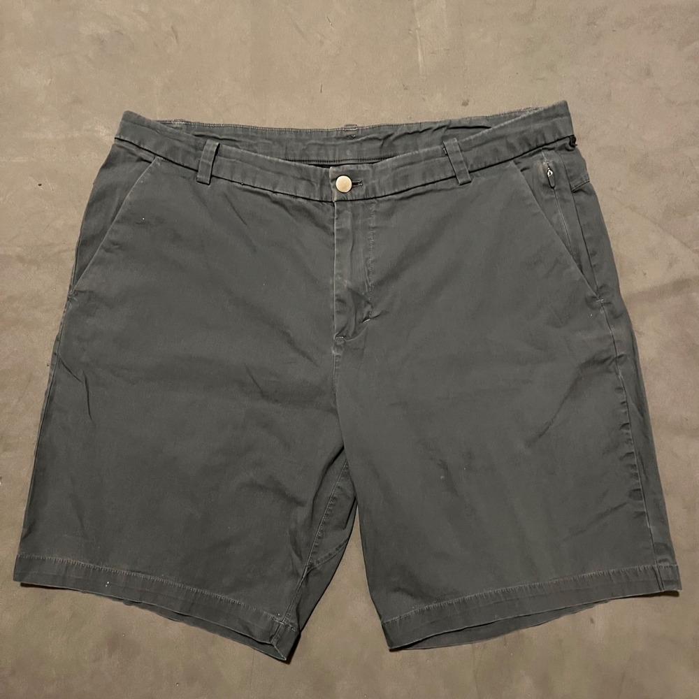 LULULEMON MEN'S COMMISSION SHORT SLIM CHINO 9" INSEAM‎ MACH BLUE SIZE 36 M7AAAS